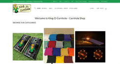 Desktop Screenshot of king-o-cornhole.com